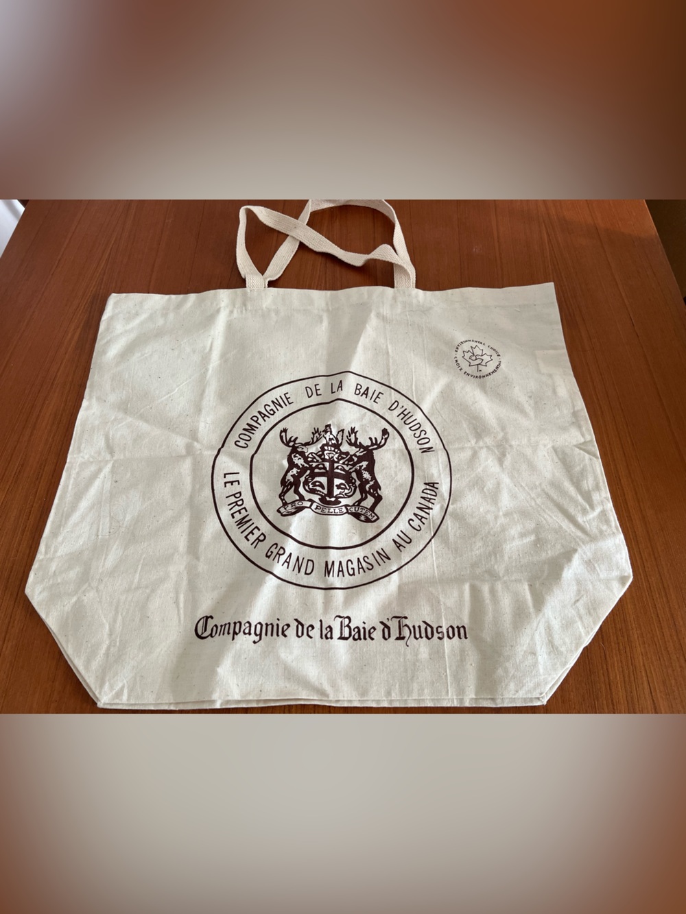 The Bay canvas tote - sac La Baie